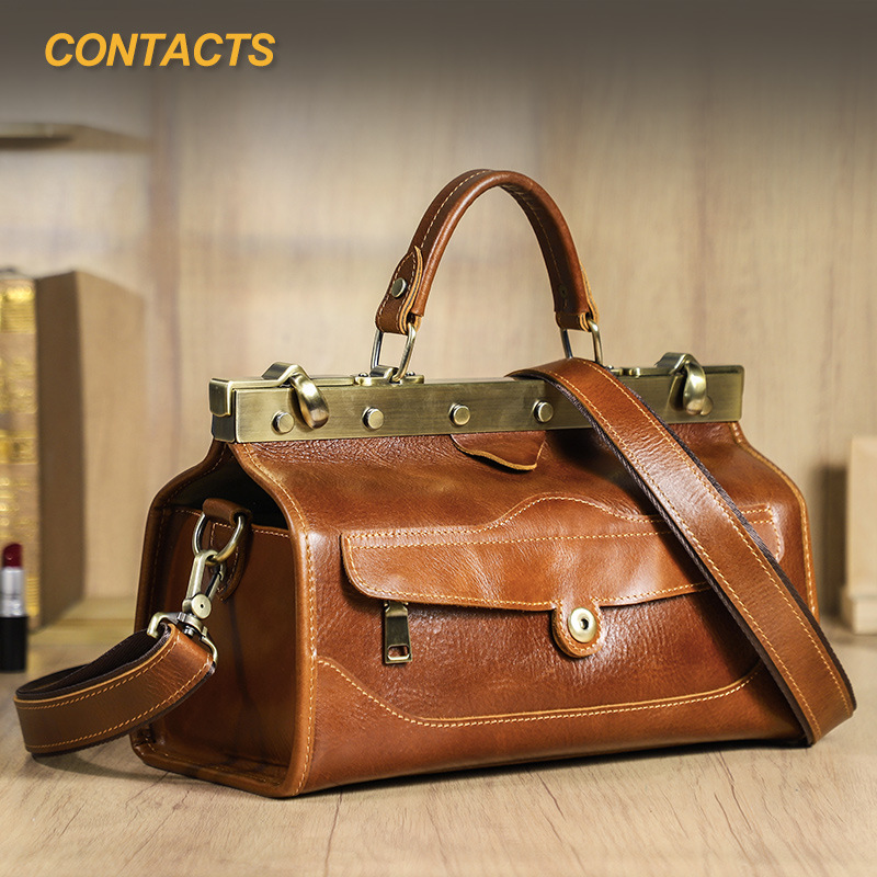 Luxury Bags Leather - Bolso de Mano de Cuero de