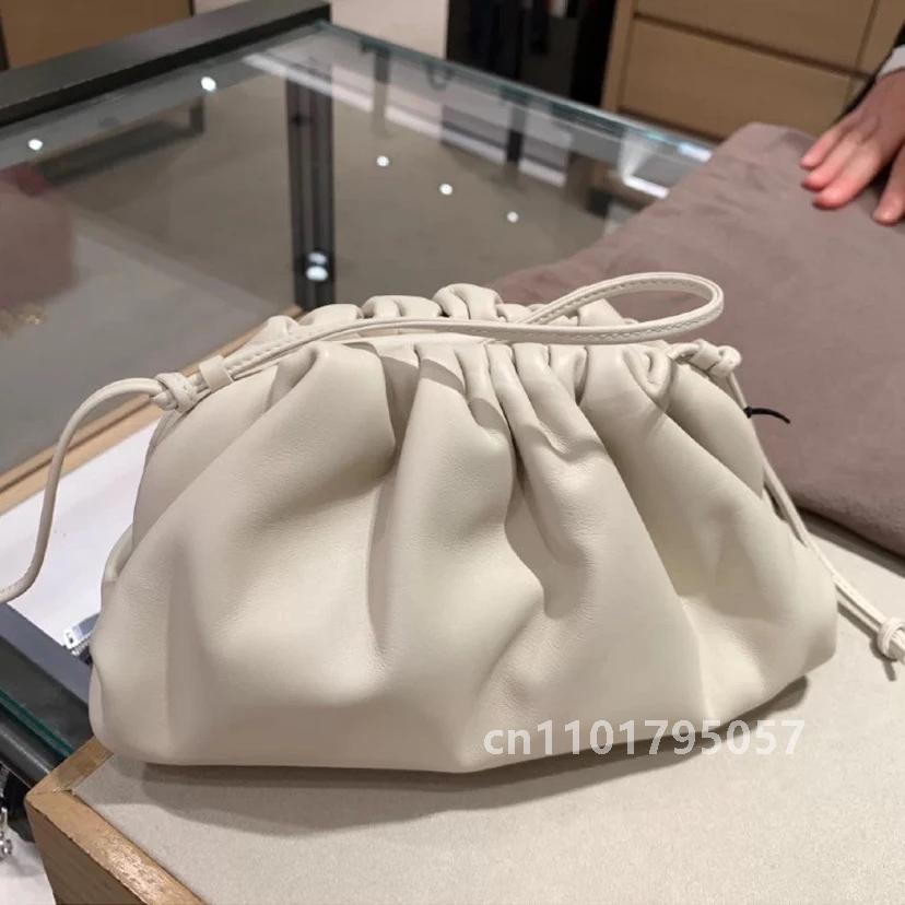 Luxury Y2K Bags - Bolso nube Y2k de cuero sintético