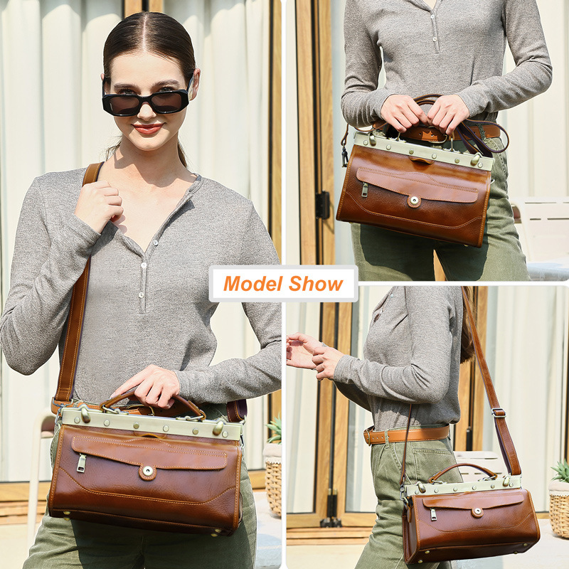 Bolso de Mano de Cuero de Cord - Luxury Bags Leather reseña y precio