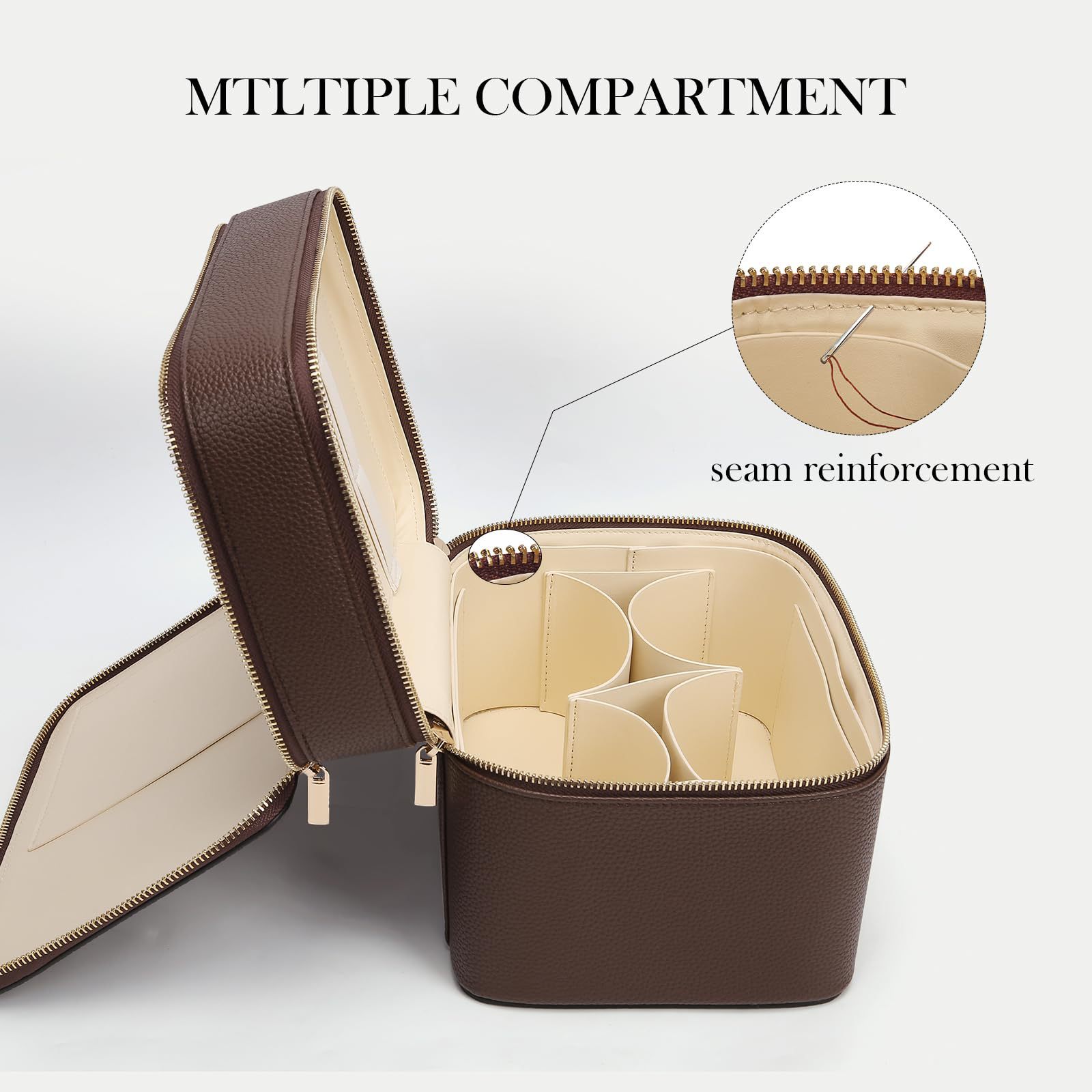Bolsa de Cosméticos de Lujo de - Luxury Bags Leather reseña y precio