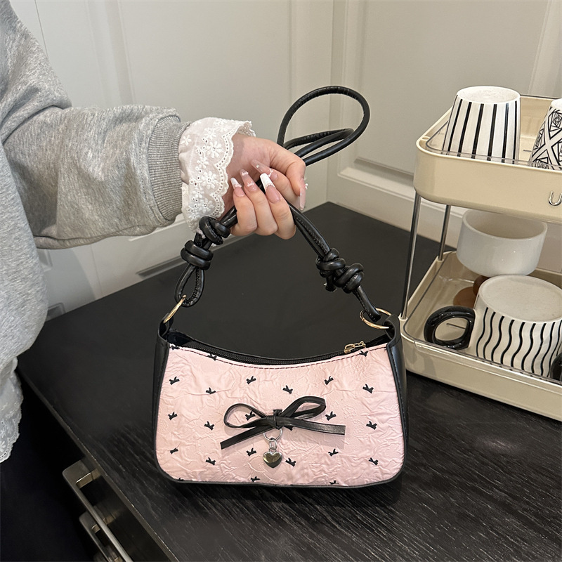 Bolso de Hombro Rosa Y2K para  - Luxury Y2K Bags reseña y precio