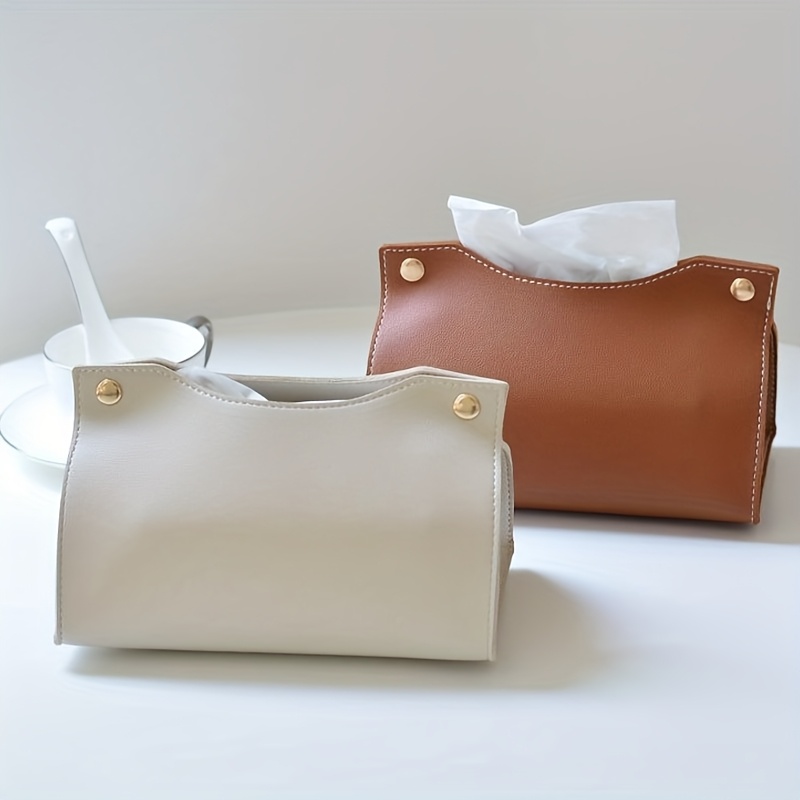 Caja de Pañuelos de Cuero de L - Luxury Bags Storage reseña y precio