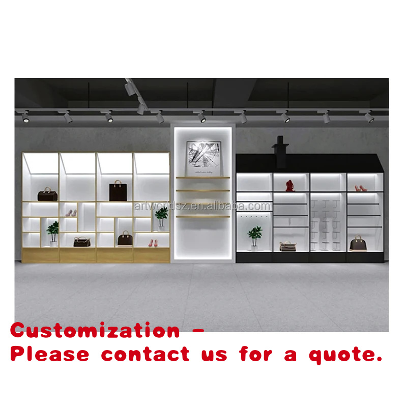 Exhibidores personalizados Art - Luxury Bags In Store reseña y precio