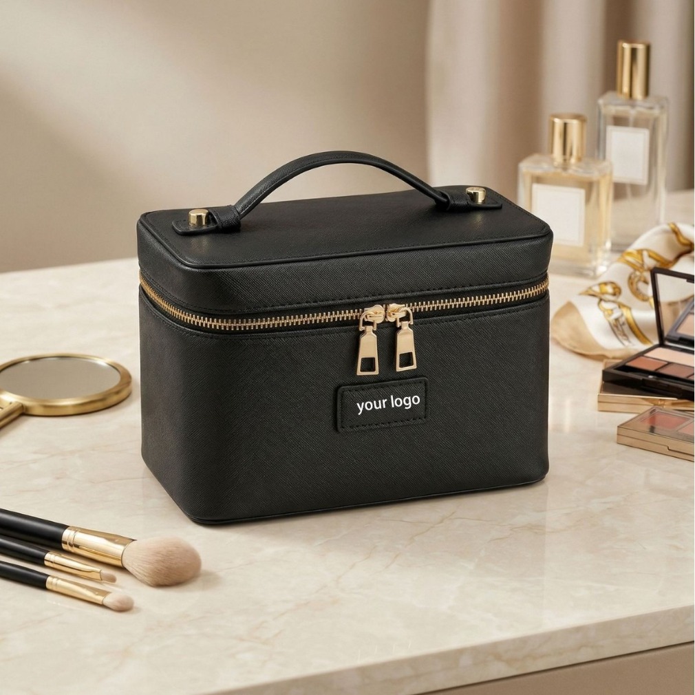 Bolsa de Maquillaje de Cuero c - Luxury Bags Storage reseña y precio