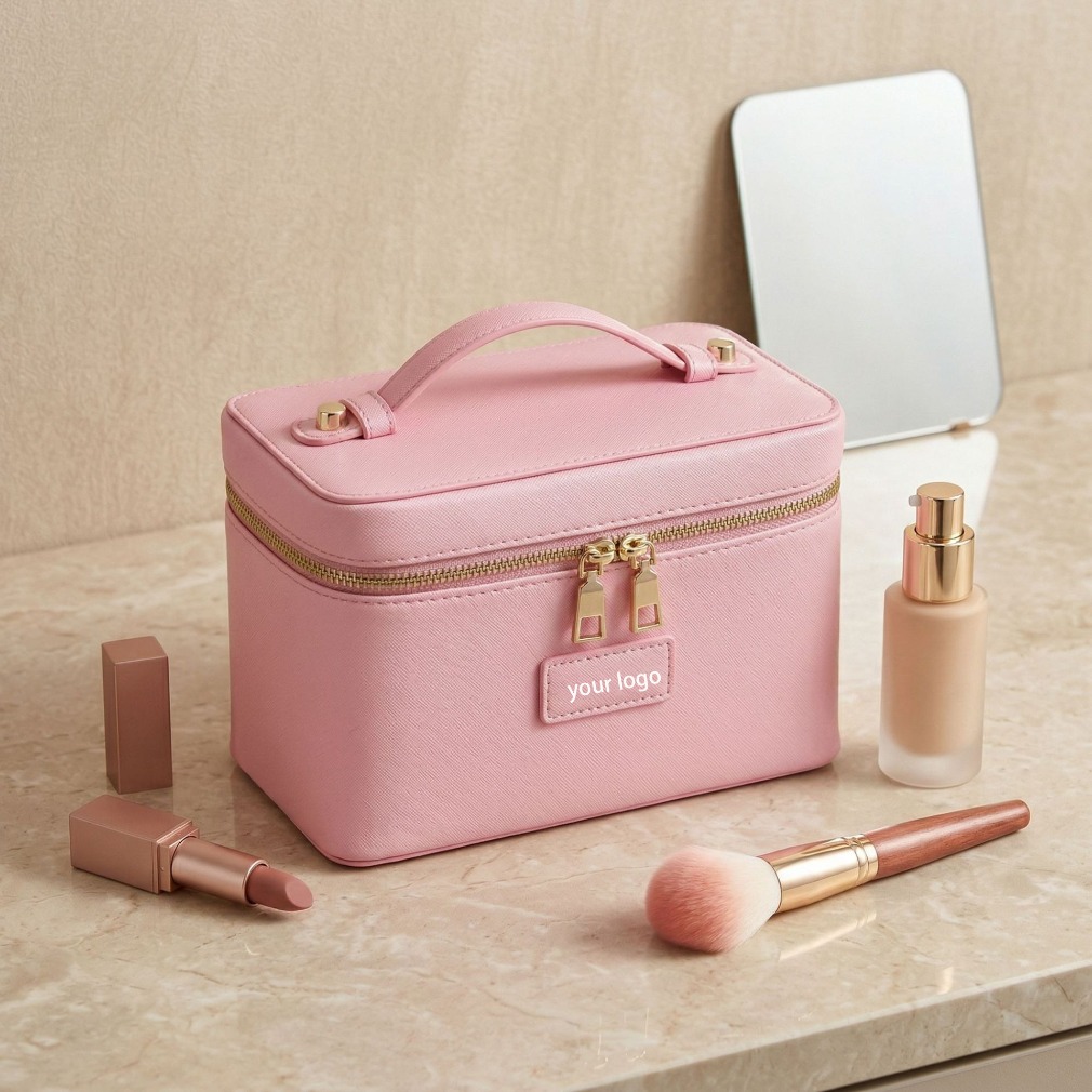 Bolsa de Maquillaje de Cuero c - Luxury Bags Storage reseña y precio