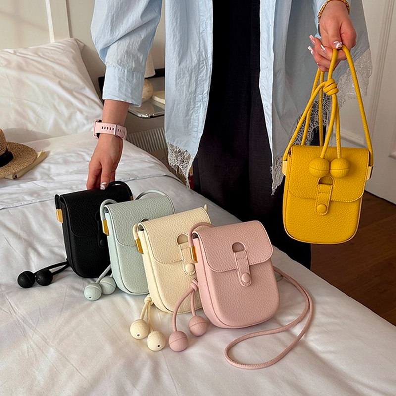 Bolso Bandolera Mini Amarillo  - Luxury Bags Leather reseña y precio