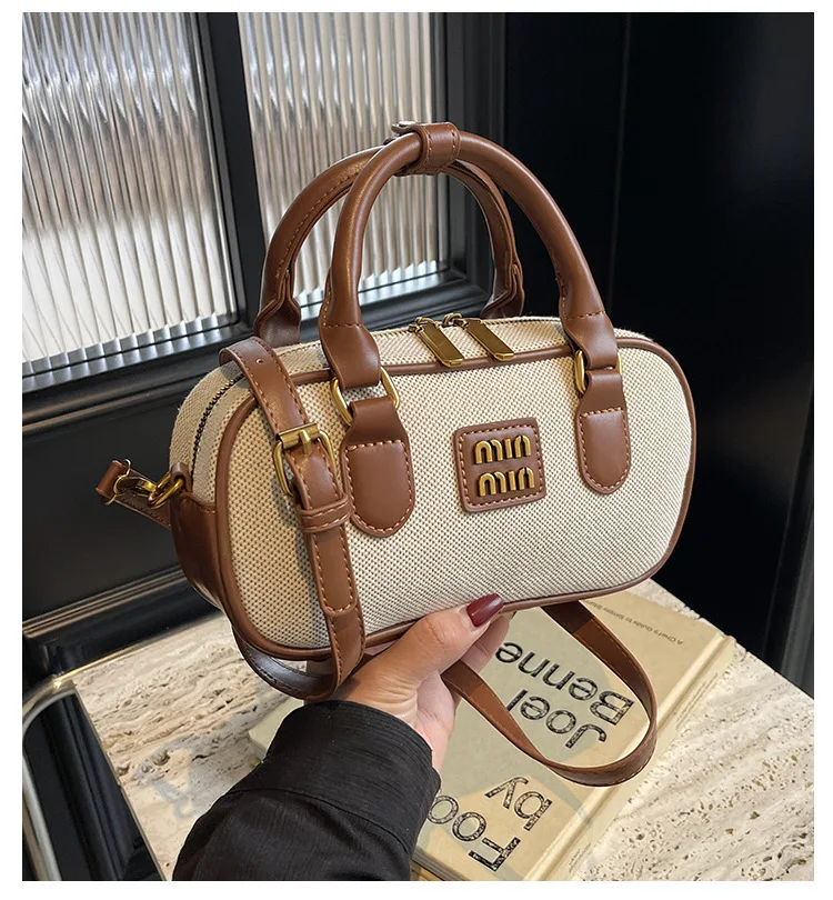 Bolso de Mano de Lona de Diseñ - Luxury Y2K Bags reseña y precio