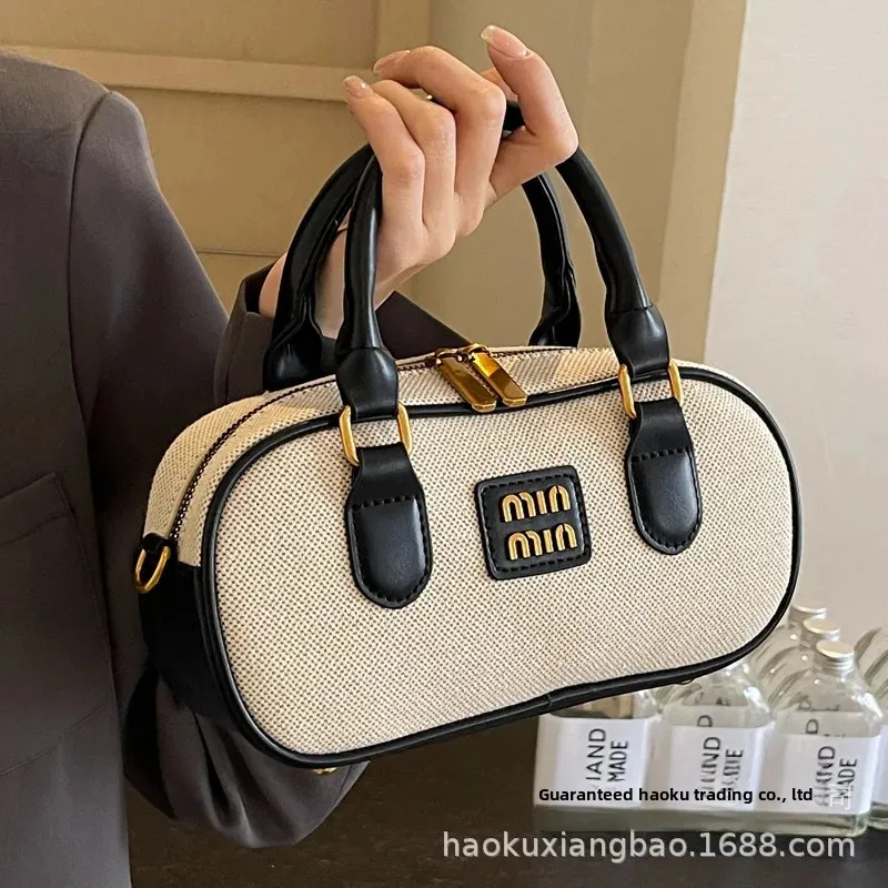 Bolso de Mano de Lona de Diseñ - Luxury Y2K Bags reseña y precio