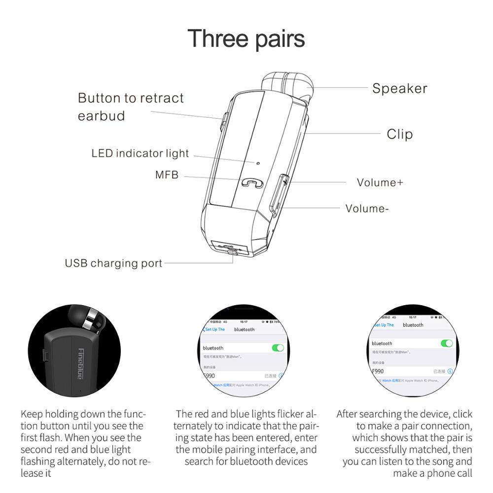 Fineblue-auriculares inalámbri - Luxury Bags Video reseña y precio
